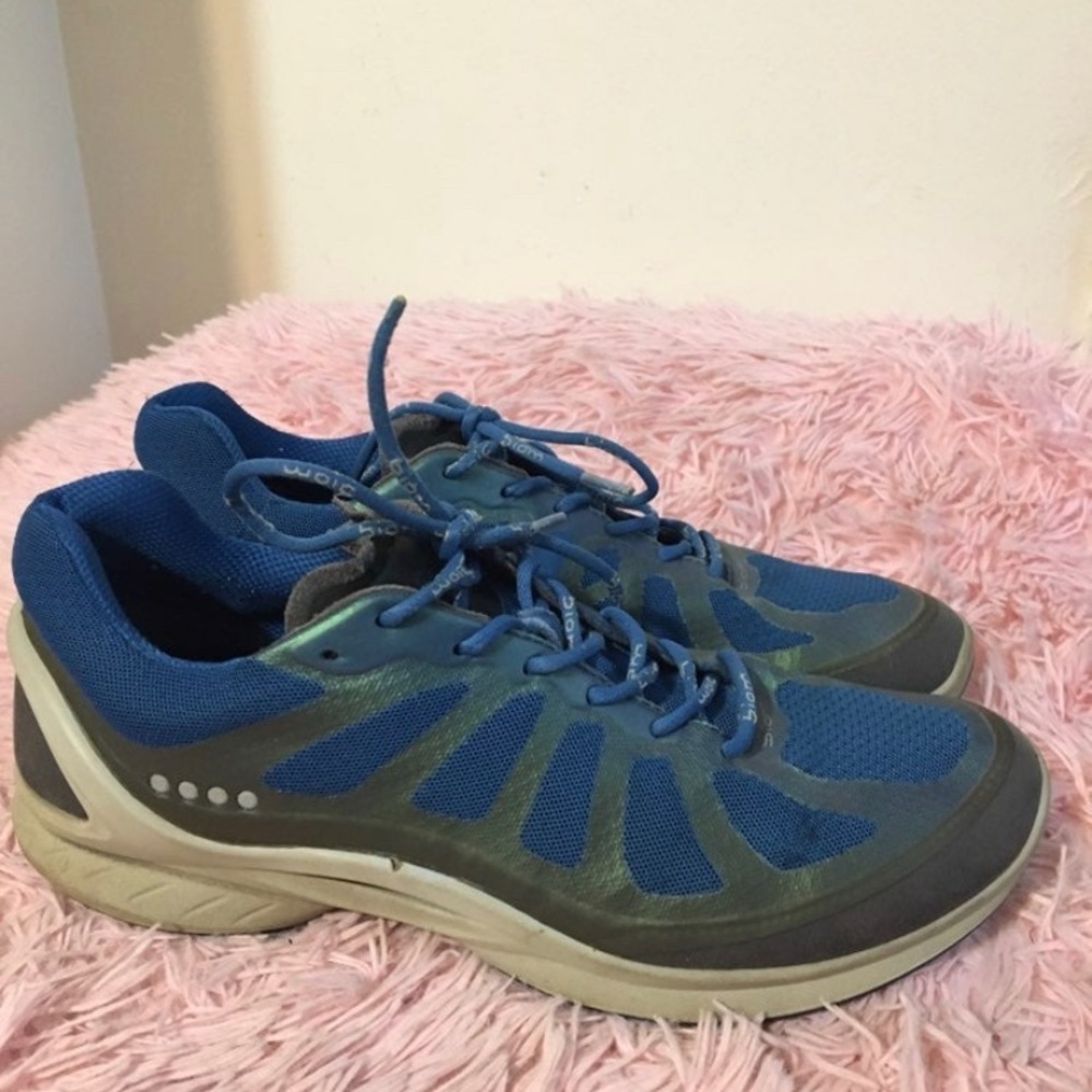Ecco Performance Biom Women’s Running‎ Shoes Size 9.5 Blue&gray